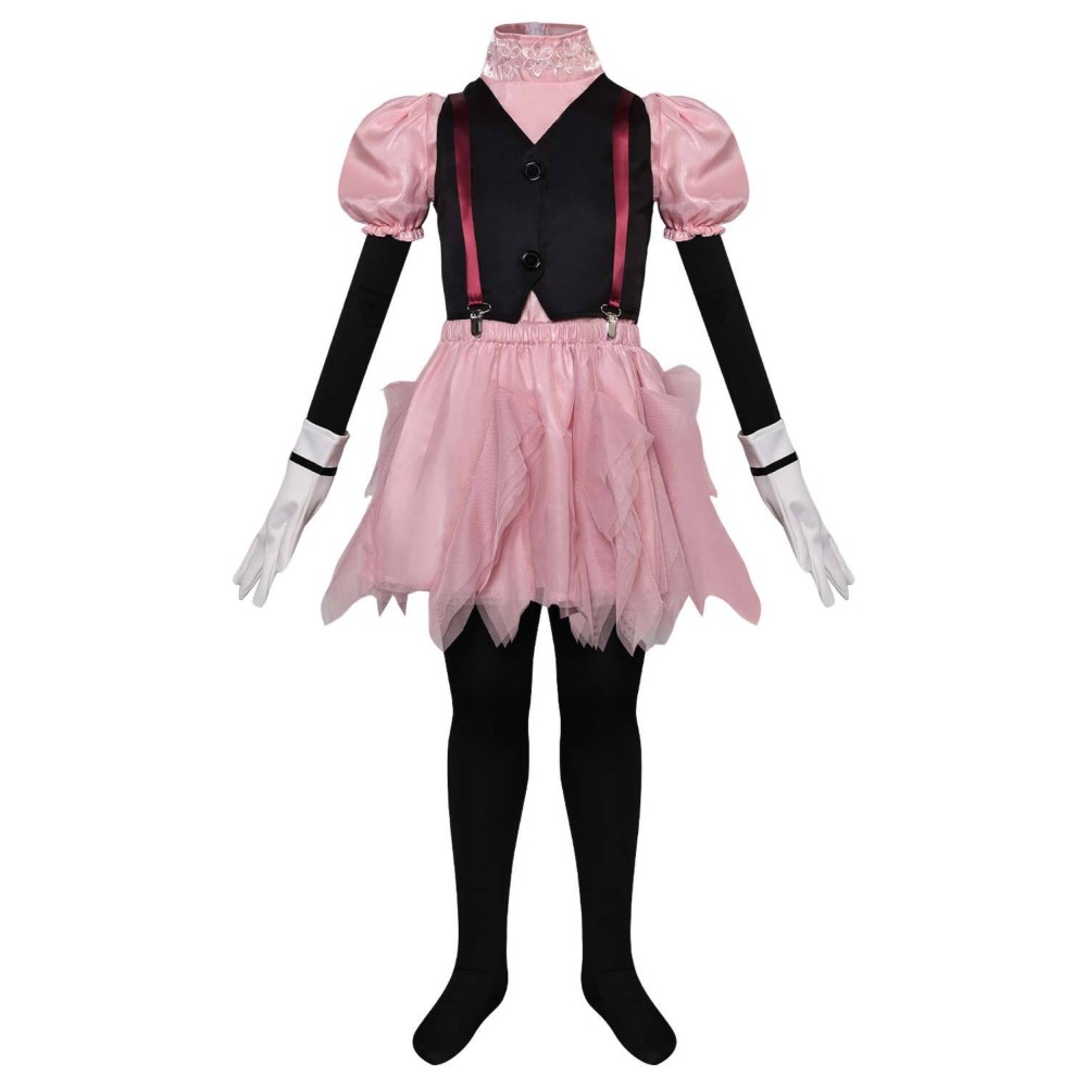 IF 2024 Friend Kids Girls Plink Dress Suit Cosplay Costume Halloween Carnival Outfit
