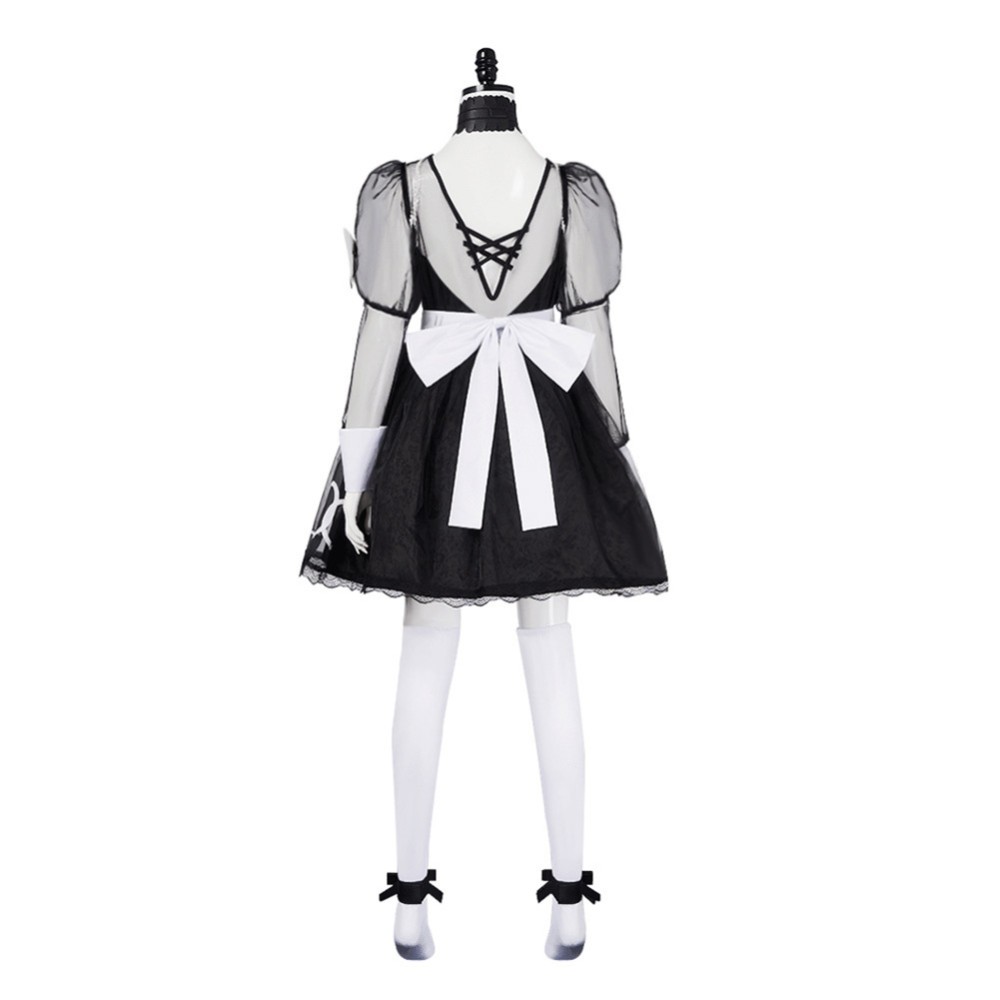 Identity V Priestess Crimson Maid Skirt Cosplay Costume Halloween Carnival Outfit
