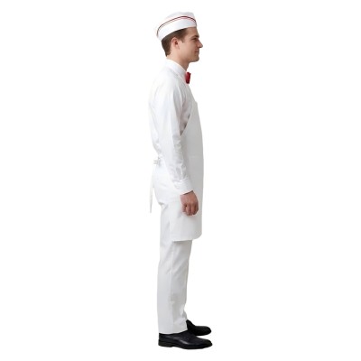 Ice Cream Man White Cosplay Costume Halloween Carnival Outfit