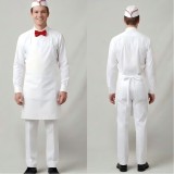 Ice Cream Man White Cosplay Costume Halloween Carnival Outfit