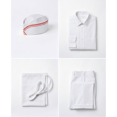 Ice Cream Man White Cosplay Costume Halloween Carnival Outfit