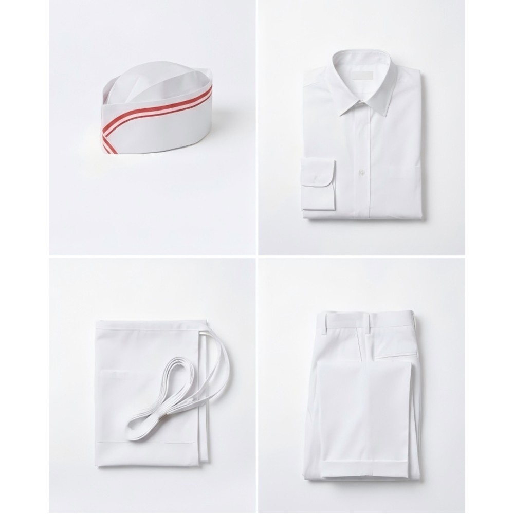 Ice Cream Man White Cosplay Costume Halloween Carnival Outfit