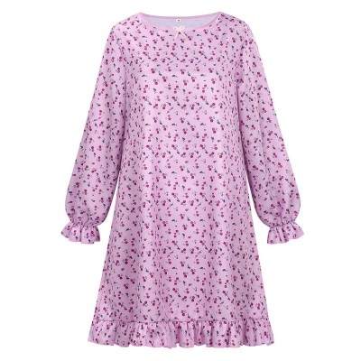 Ice Cream Man Little Girl Purple Dress Cosplay Costume Halloween Carnival Outfit