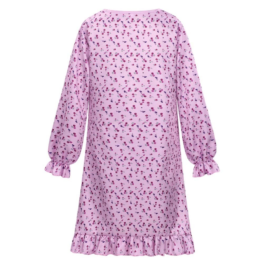 Ice Cream Man Little Girl Purple Dress Cosplay Costume Halloween Carnival Outfit