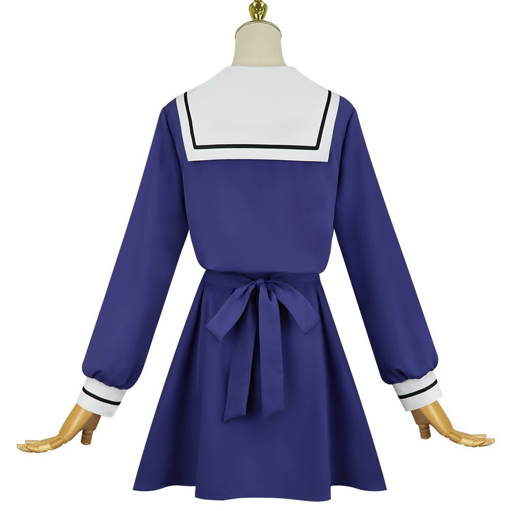 I Want to Love You Till Your Dying Day Sheena Mimi Ali Women Blue Uniform Cosplay Costume Halloween Carnival