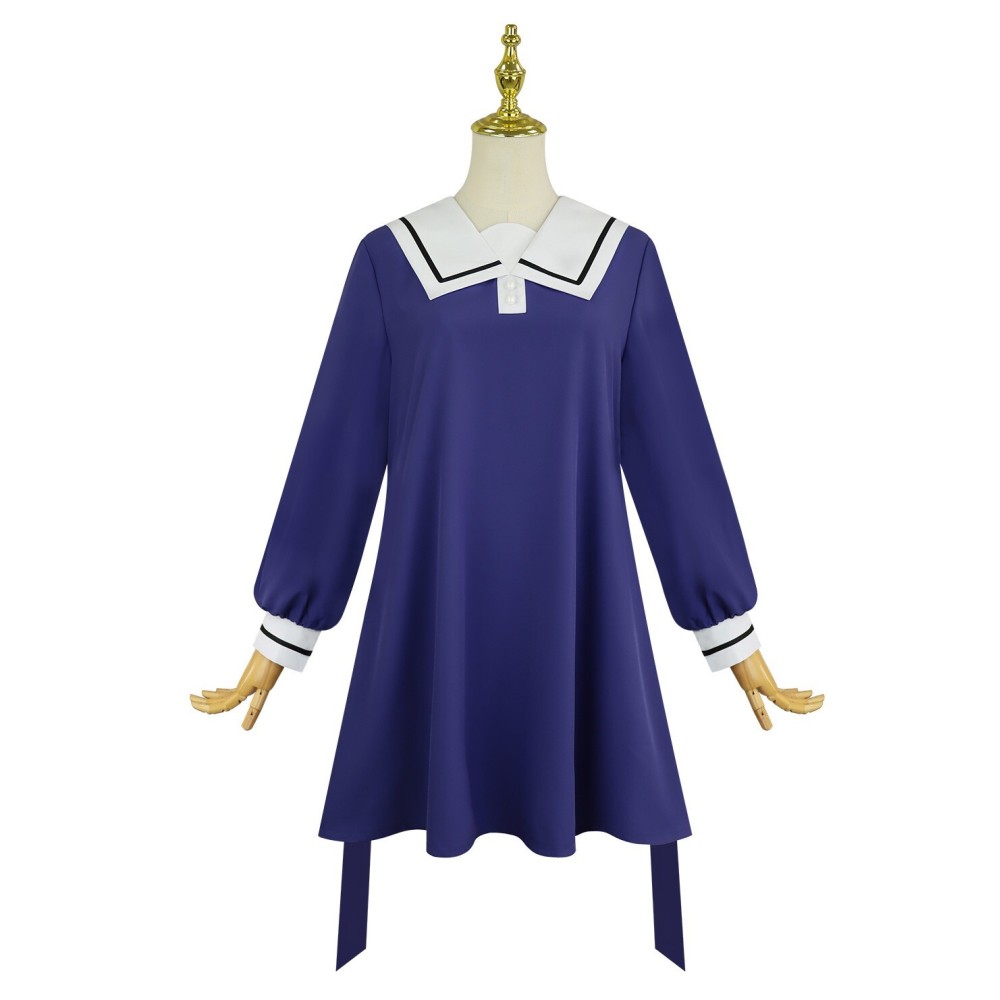 I Want to Love You Till Your Dying Day Sheena Mimi Ali Women Blue Uniform Cosplay Costume Halloween Carnival
