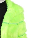 I Love Boosters Corvette Women Green Cosplay Costume Halloween Carnival Outfit