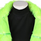 I Love Boosters Corvette Women Green Cosplay Costume Halloween Carnival Outfit