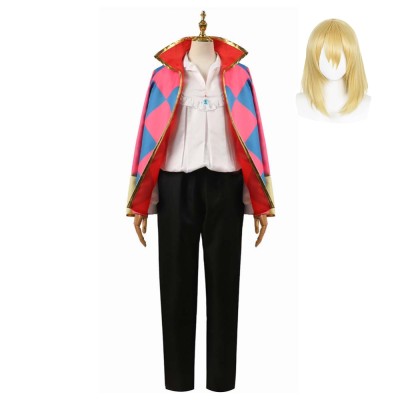 Howl Suit Cosplay Costume Halloween Carnival Outfit