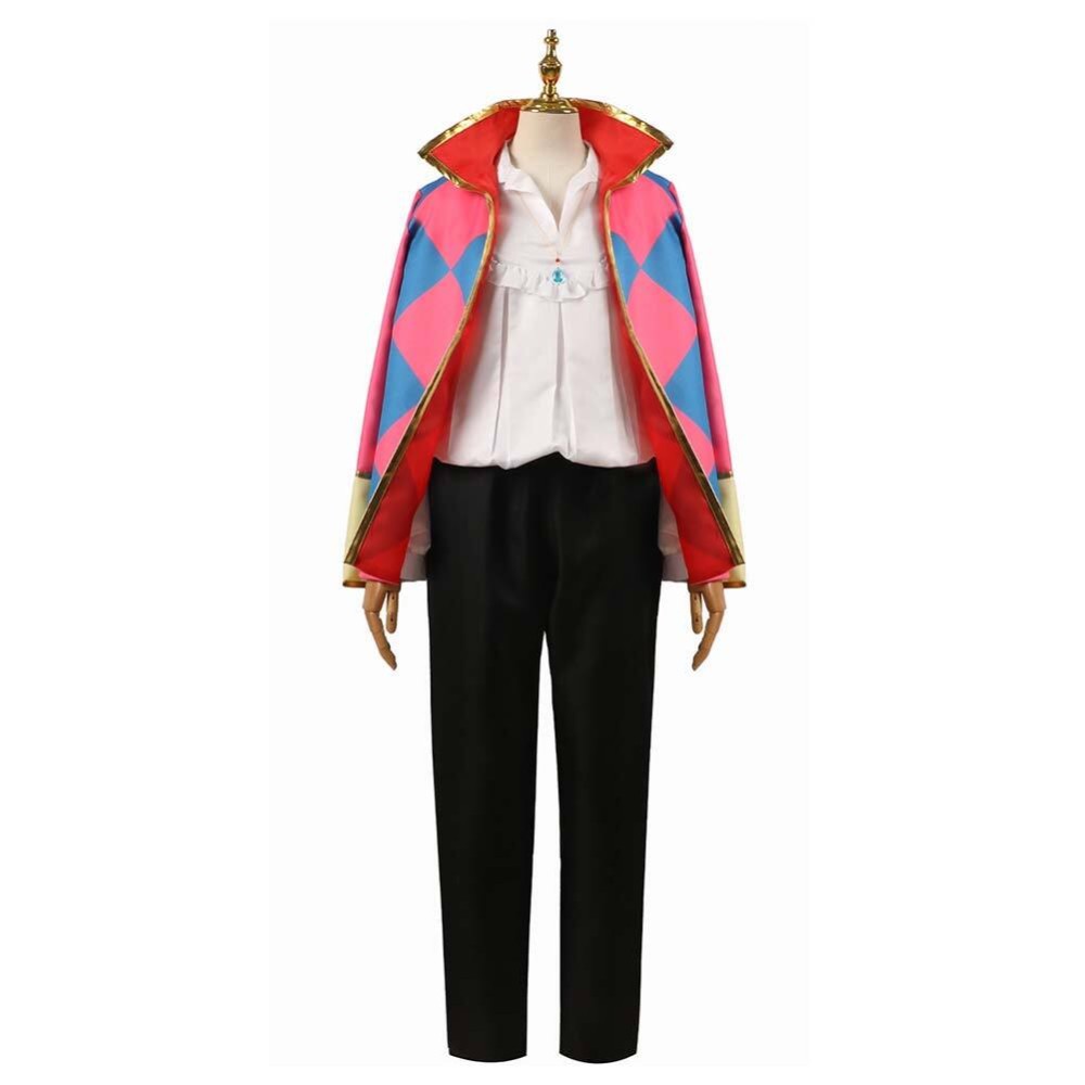 Howl Suit Cosplay Costume Halloween Carnival Outfit