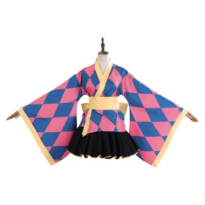Howl Lolita Kimono Femboy Party Cosplay Costume Halloween Carnival Outfit