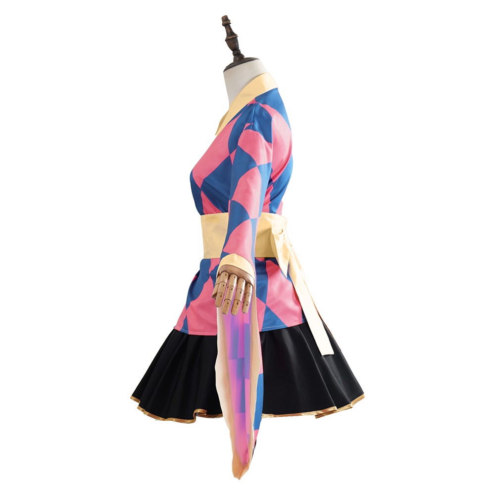 Howl Lolita Kimono Femboy Party Cosplay Costume Halloween Carnival Outfit