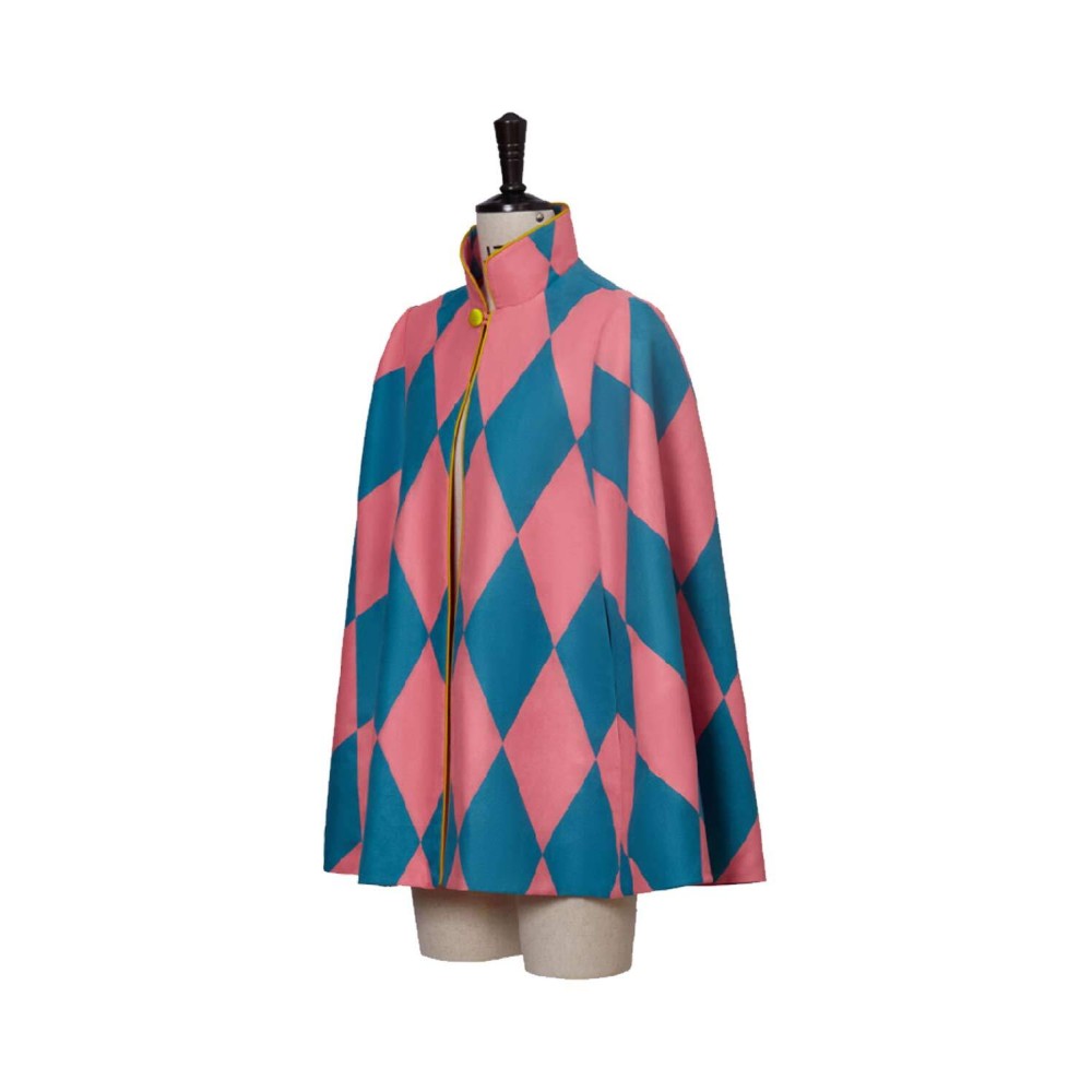 Howl Hauru Cloak Suit Cosplay Costume Halloween Carnival Outfit