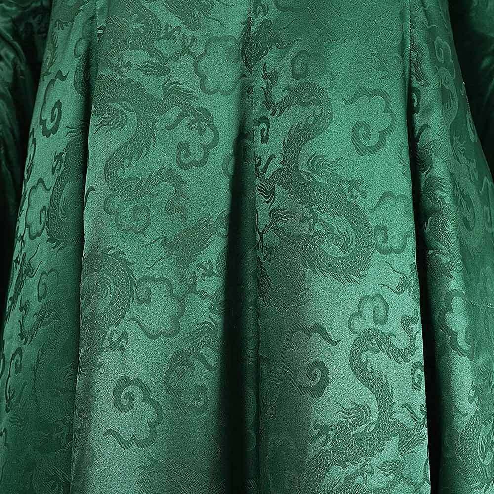 House of the Dragon Season 3 Alicent Hightower Women Green Dress Cosplay Costume Halloween Carnival