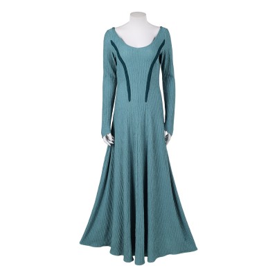 House of the Dragon Season 3 Alicent Hightower Green Dress Cosplay Costume Halloween Carnival