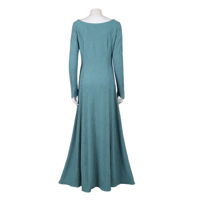 House of the Dragon Season 3 Alicent Hightower Green Dress Cosplay Costume Halloween Carnival