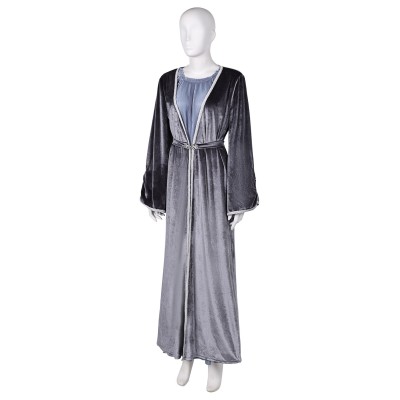 House of the Dragon Season 2 Rhaenys Targaryen Long Pleated Dress Suit Cosplay Costume Halloween Carnival Outfit