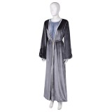 House of the Dragon Season 2 Rhaenys Targaryen Long Pleated Dress Suit Cosplay Costume Halloween Carnival Outfit