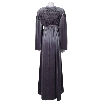 House of the Dragon Season 2 Rhaenyra Targaryen Grey Dress Suit Cosplay Costume Halloween Carnival Outfit