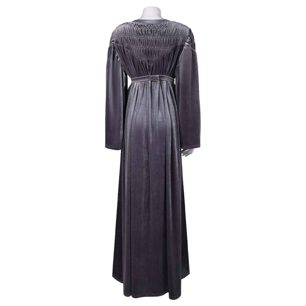 House of the Dragon Season 2 Rhaenyra Targaryen Grey Dress Suit Cosplay Costume Halloween Carnival Outfit