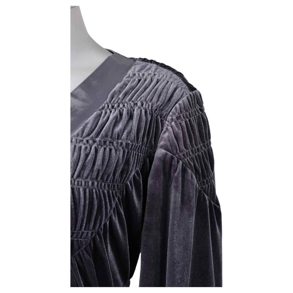 House of the Dragon Season 2 Rhaenyra Targaryen Grey Dress Suit Cosplay Costume Halloween Carnival Outfit