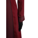 House of the Dragon Season 2 Rhaenyra Targaryen Burgundy Suit Cosplay Costume Halloween Carnival Outfit