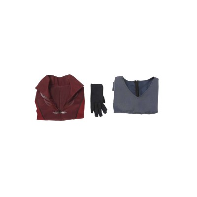 House of the Dragon Season 2 Rhaenyra Targaryen Burgundy Suit Cosplay Costume Halloween Carnival Outfit