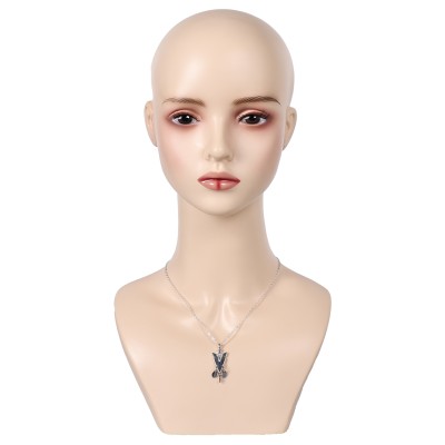 House of the Dragon Season 2 Princess Rhaenys Targaryen Silver Necklace Accessories Cosplay Costume Halloween Carnival