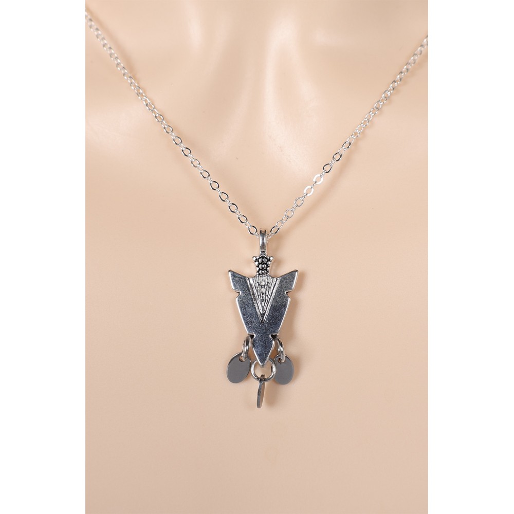 House of the Dragon Season 2 Princess Rhaenys Targaryen Silver Necklace Accessories Cosplay Costume Halloween Carnival