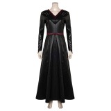 House of the Dragon Season 2 Princess Rhaenys Targaryen Black Warrior Medieval Suit Cosplay Costume Halloween Carnival Outfit