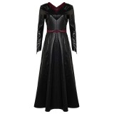House of the Dragon Season 2 Princess Rhaenys Targaryen Black Warrior Medieval Suit Cosplay Costume Halloween Carnival Outfit