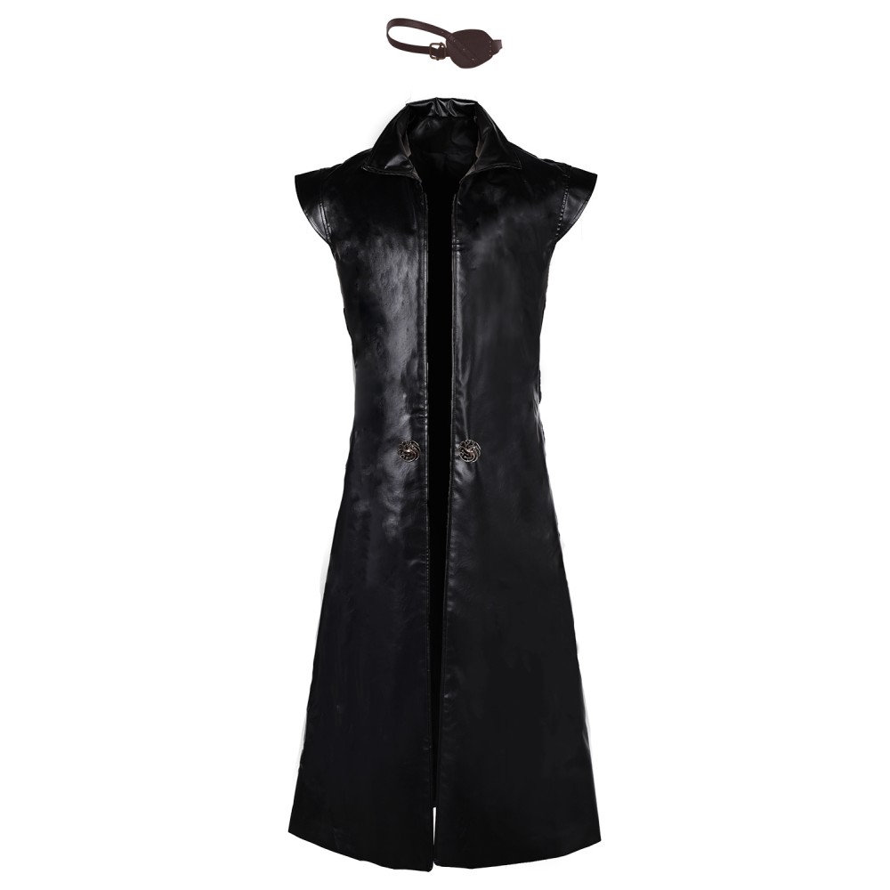 House of the Dragon Season 2 Prince Aemond Targaryen Cape Wiht Eye-patch Suit Cosplay Costume Halloween Carnival Outfit
