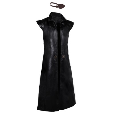 House of the Dragon Season 2 Prince Aemond Targaryen Cape Wiht Eye-patch Suit Cosplay Costume Halloween Carnival Outfit