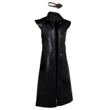 House of the Dragon Season 2 Prince Aemond Targaryen Cape Wiht Eye-patch Suit Cosplay Costume Halloween Carnival Outfit