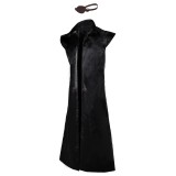 House of the Dragon Season 2 Prince Aemond Targaryen Cape Wiht Eye-patch Suit Cosplay Costume Halloween Carnival Outfit