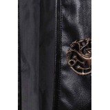 House of the Dragon Season 2 Prince Aemond Targaryen Cape Wiht Eye-patch Suit Cosplay Costume Halloween Carnival Outfit