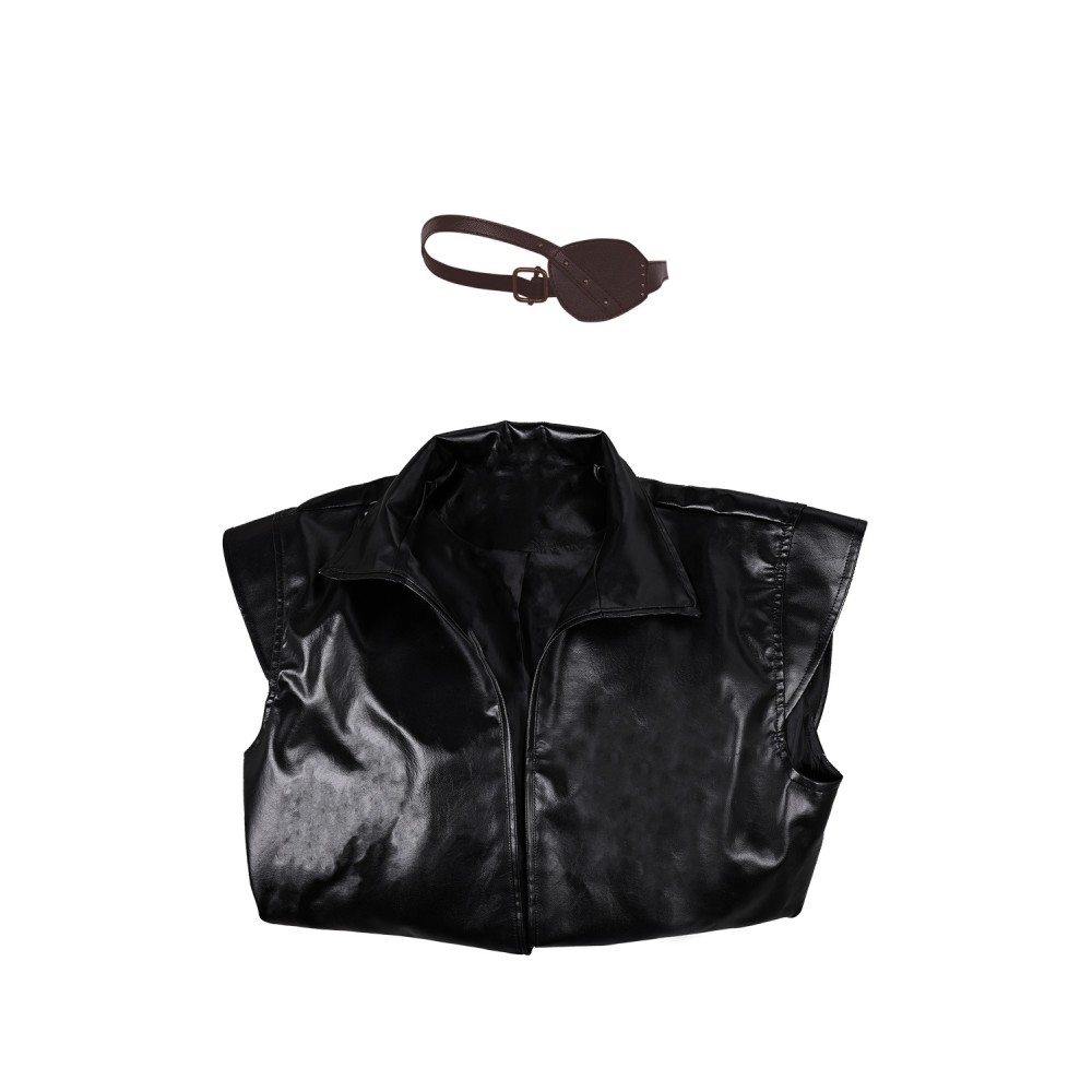 House of the Dragon Season 2 Prince Aemond Targaryen Cape Wiht Eye-patch Suit Cosplay Costume Halloween Carnival Outfit