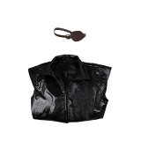 House of the Dragon Season 2 Prince Aemond Targaryen Cape Wiht Eye-patch Suit Cosplay Costume Halloween Carnival Outfit