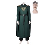 House of the Dragon Season 2 King Aegon Targaryen Medieval Suit Cosplay Costume Halloween Carnival Outfit