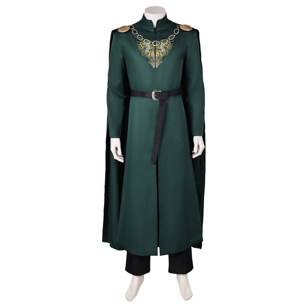 House of the Dragon Season 2 King Aegon Targaryen Medieval Suit Cosplay Costume Halloween Carnival Outfit