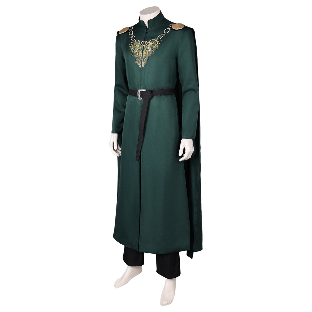 House of the Dragon Season 2 King Aegon Targaryen Medieval Suit Cosplay Costume Halloween Carnival Outfit