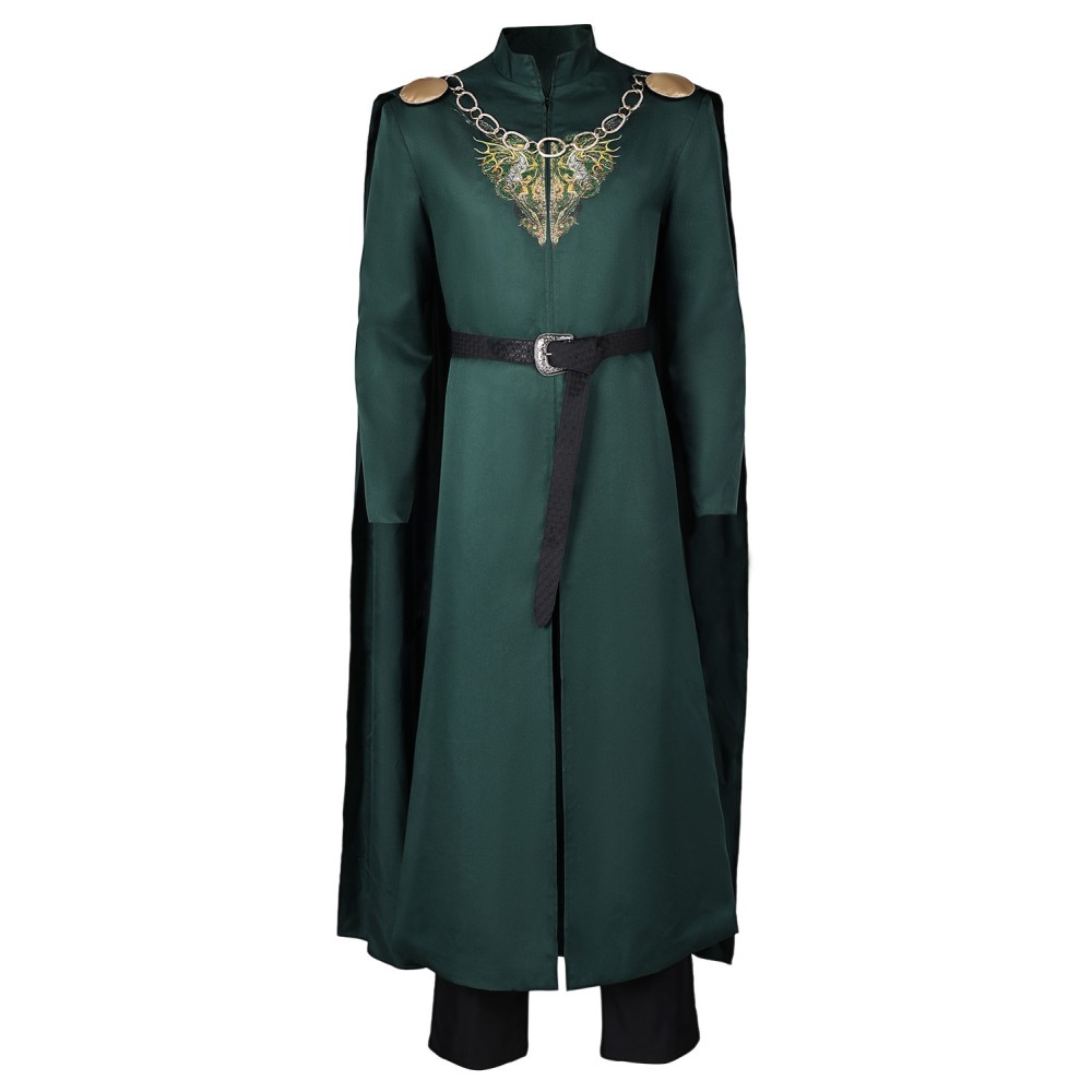 House of the Dragon Season 2 King Aegon Targaryen Medieval Suit Cosplay Costume Halloween Carnival Outfit