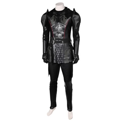 House of the Dragon Season 2 Daemon Targaryen Leather Medieval Suit Cosplay Costume Halloween Carnival Outfit