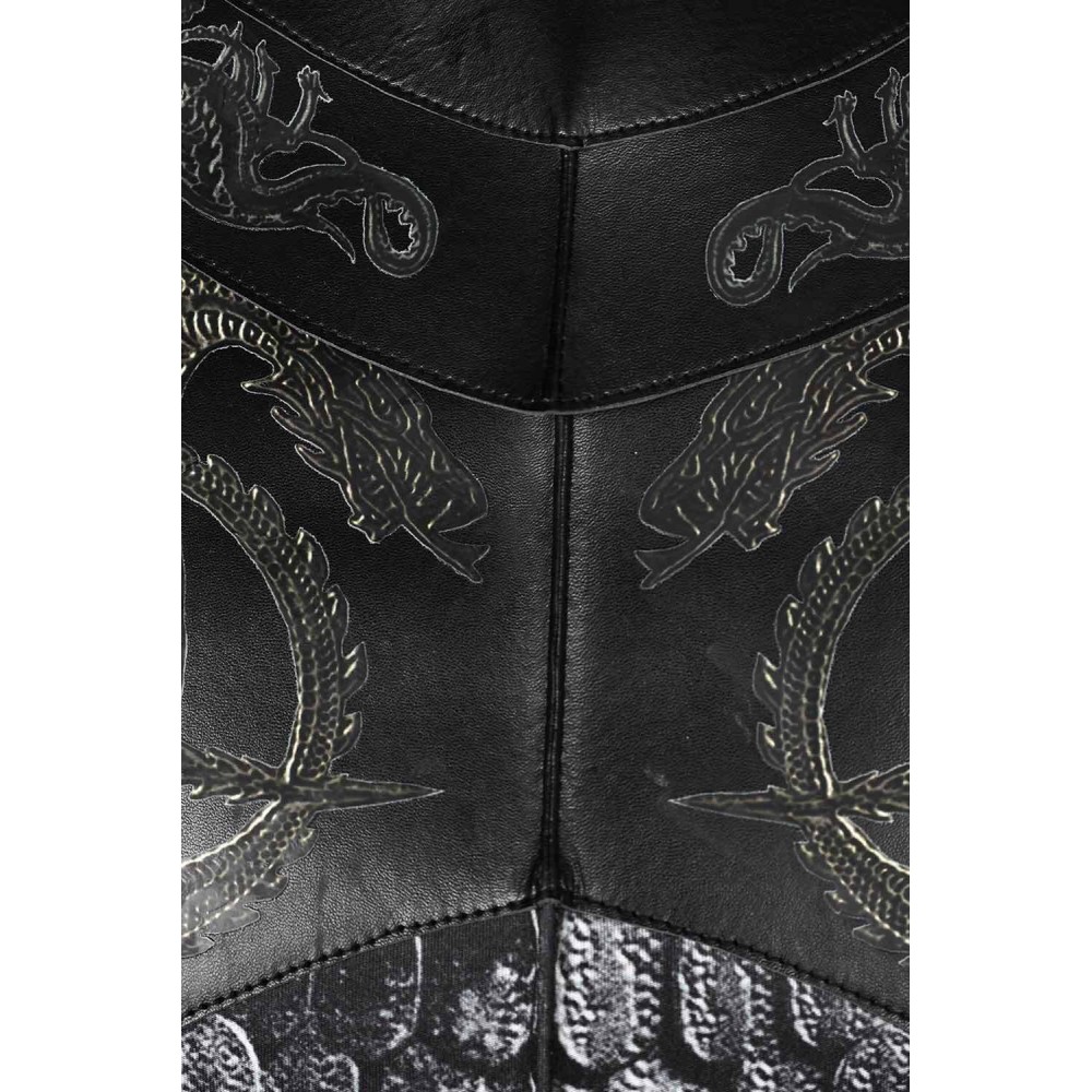 House of the Dragon Season 2 Daemon Targaryen Leather Medieval Suit Cosplay Costume Halloween Carnival Outfit