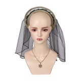 House of the Dragon Season 2 Alicent Hightower Veil Necklace Accessories Prop Cosplay Costume Halloween Carnival