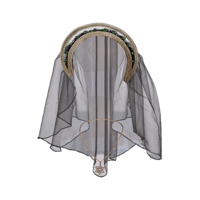 House of the Dragon Season 2 Alicent Hightower Veil Necklace Accessories Prop Cosplay Costume Halloween Carnival