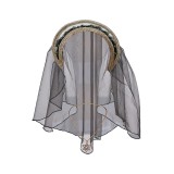 House of the Dragon Season 2 Alicent Hightower Veil Necklace Accessories Prop Cosplay Costume Halloween Carnival