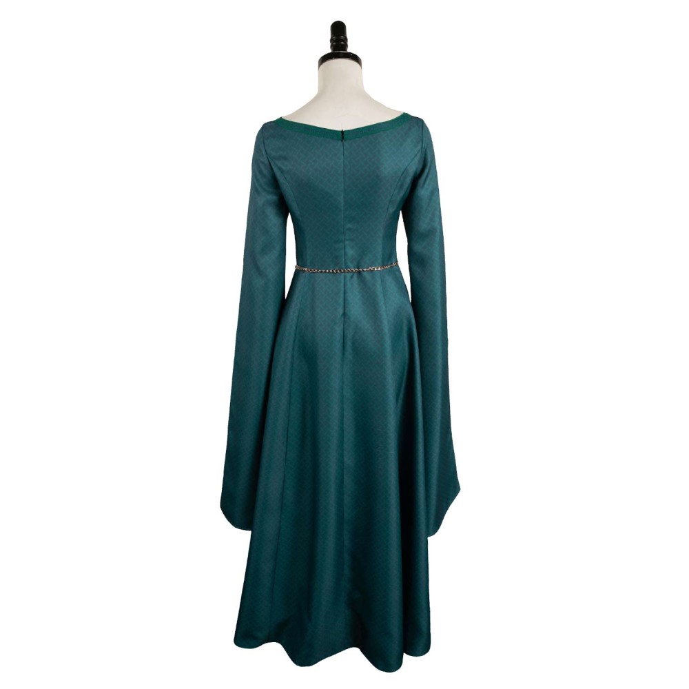 House of the Dragon Season 2 Alicent Hightower Medieval Dress Suit Cosplay Costume Halloween Carnival Outfit