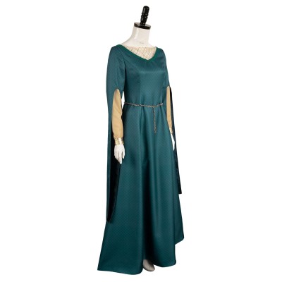 House of the Dragon Season 2 Alicent Hightower Medieval Dress Suit Cosplay Costume Halloween Carnival Outfit