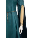 House of the Dragon Season 2 Alicent Hightower Medieval Dress Suit Cosplay Costume Halloween Carnival Outfit